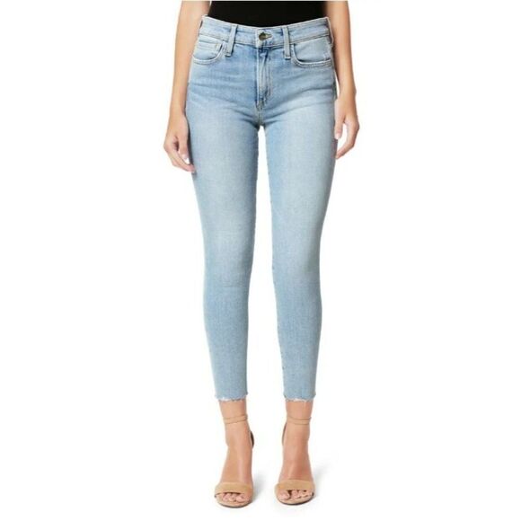 Joe's The Icon Skinny Jeans 24 Blue Women's Cropped Cut-Hem‎ Mid-Rise NEW - Picture 13 of 15